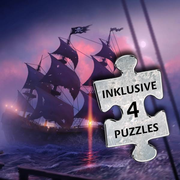 EXIT - Spiel+Puzzle - Das Gold der Piraten