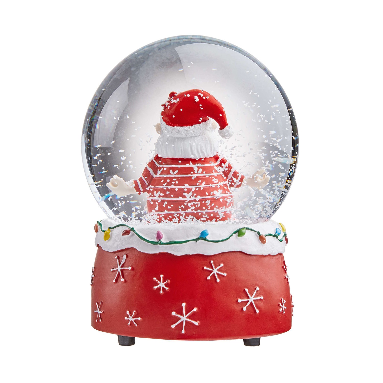 X-MAS Spieluhr Yoga Santa Höhe 15cm