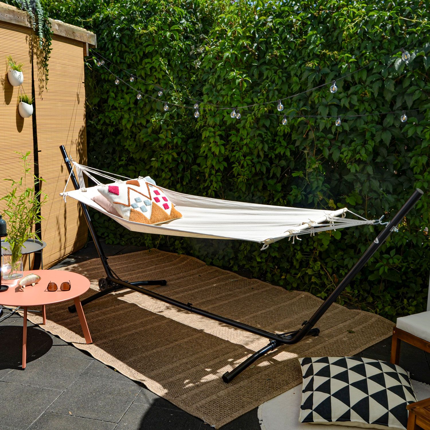 AMANKA 335 x 100 cm Hängematte mit Gestell