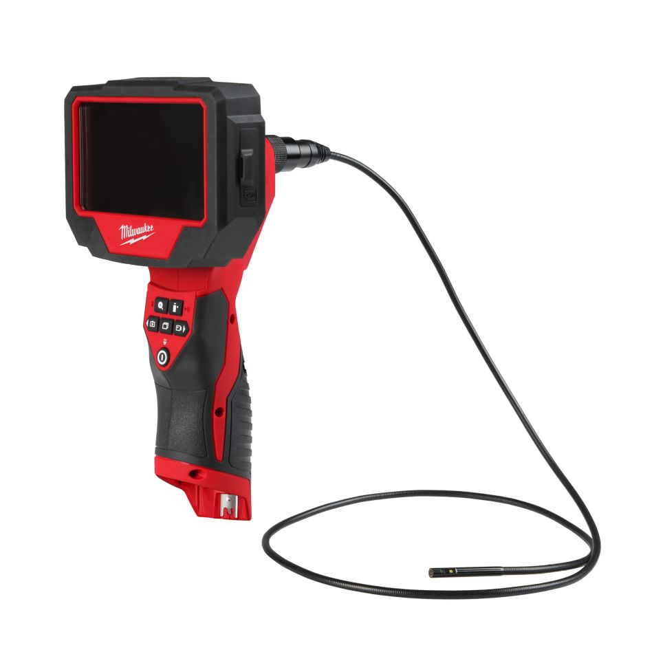 Milwaukee 4933501239 M12 ATB-0C auton akun tarkastuskamera ilman akkua ja laturia kotelossa