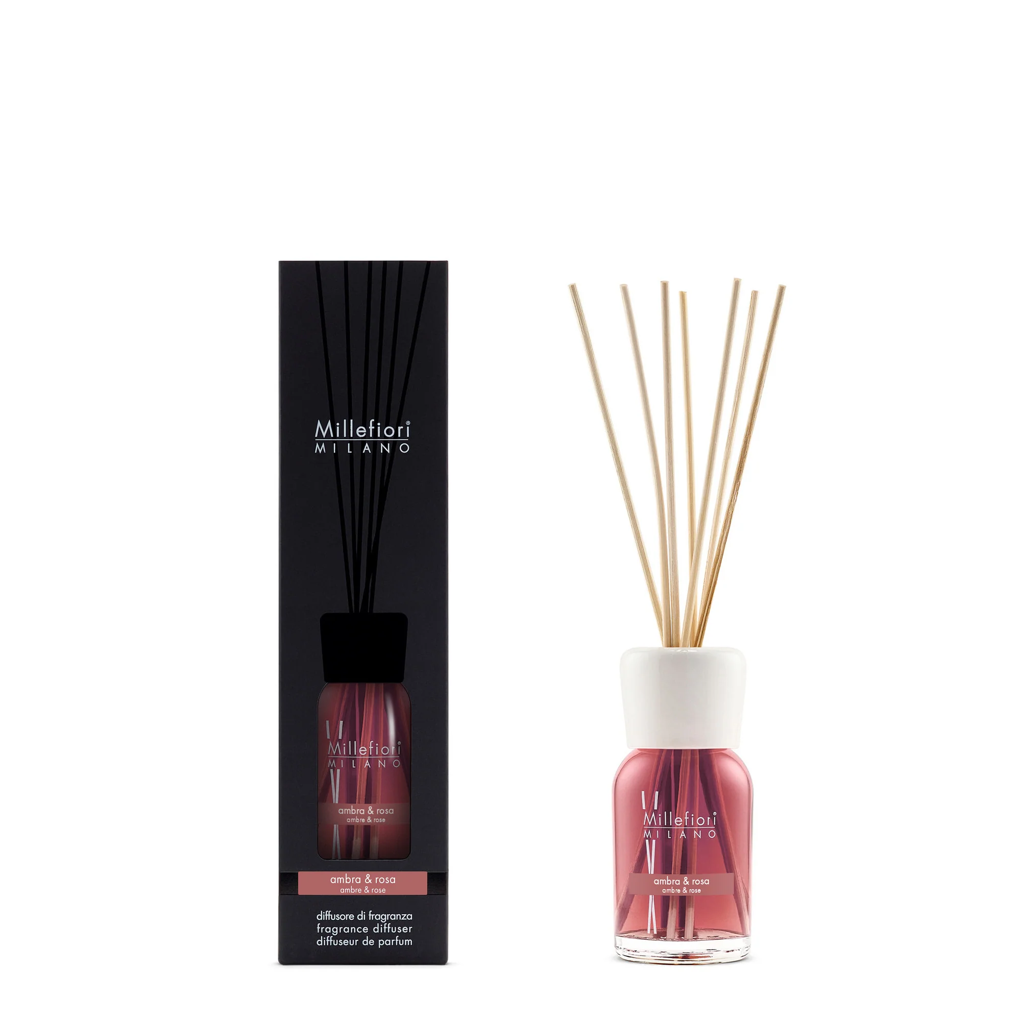 Millefiori Milano Amber & Rose – Duftdiffusor