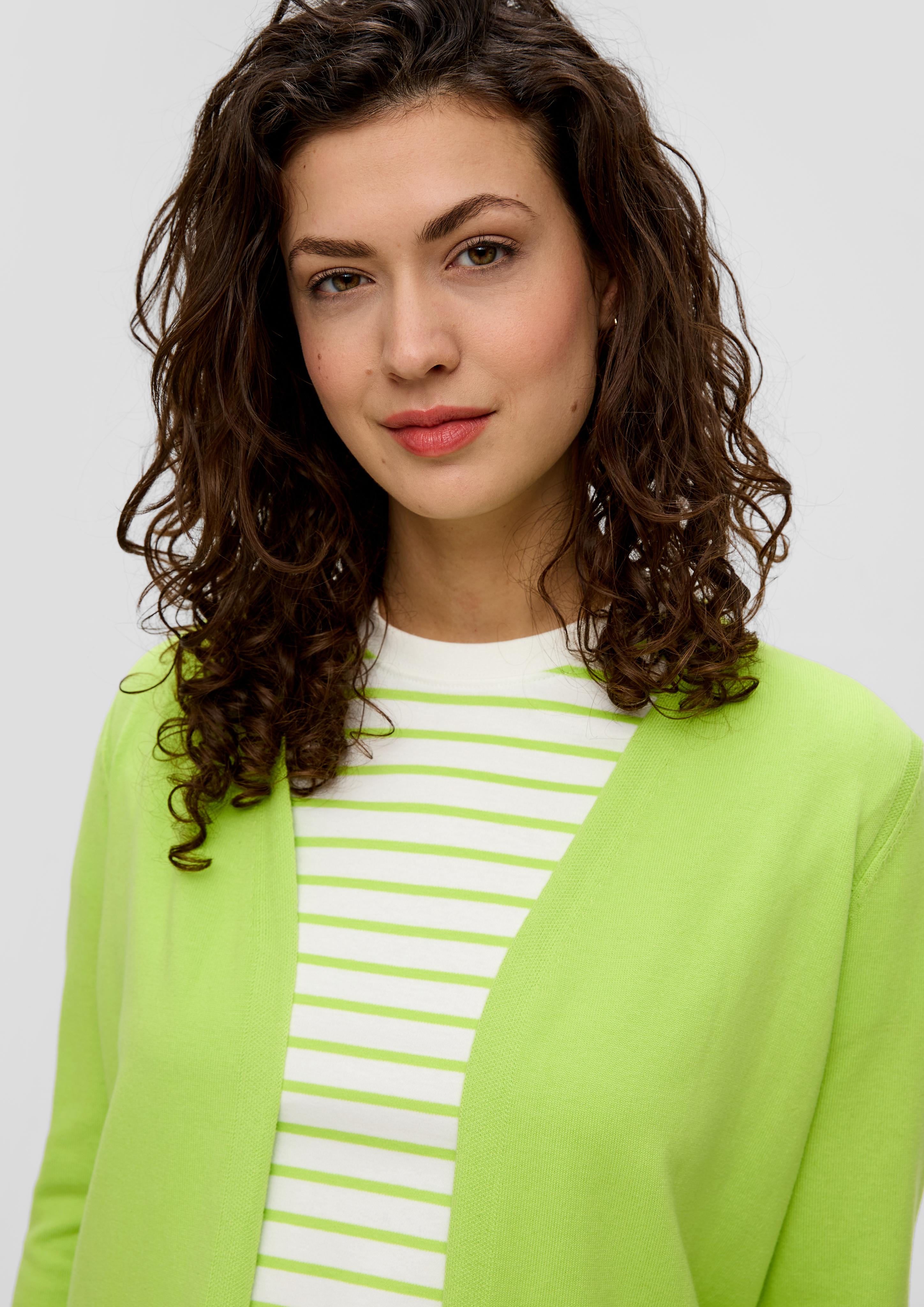 Strickjacke aus Viskosemix  2127027-7423