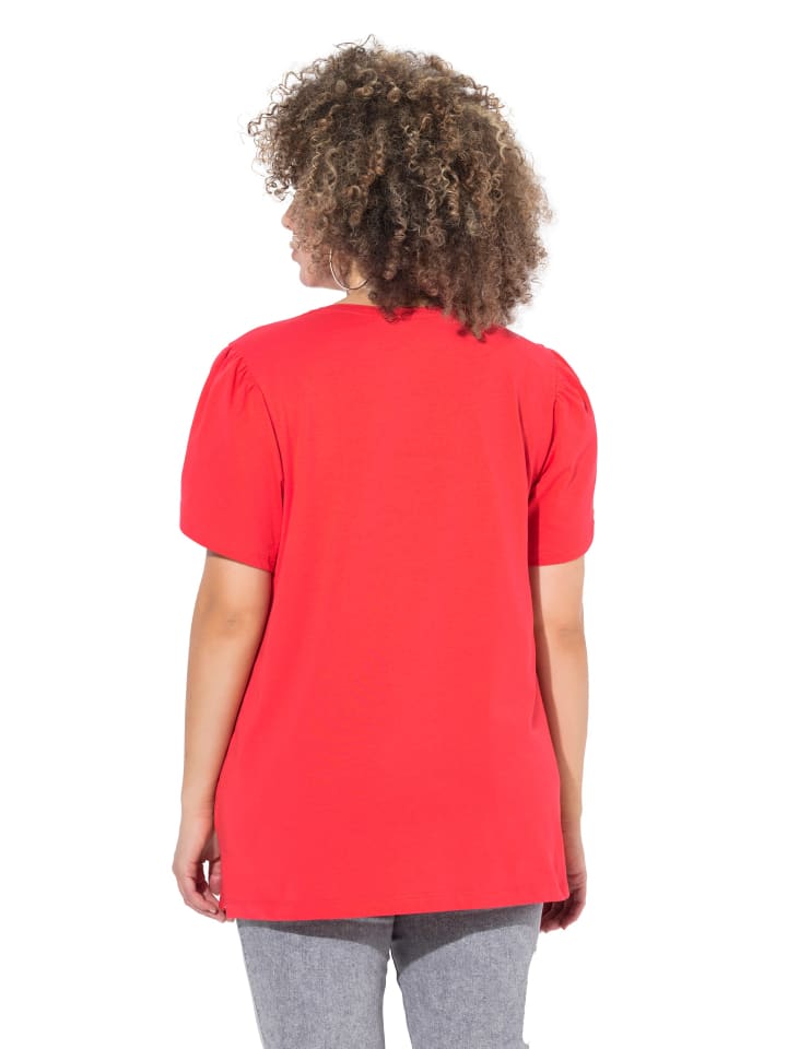 Ulla Popken Shirt in hellrot günstig kaufen