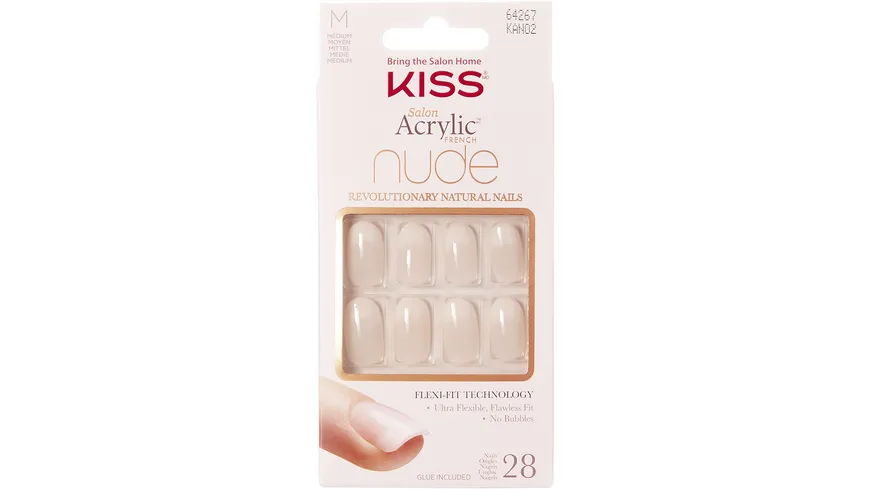 KISS Salon Acryl Nude KAN02C - Graceful