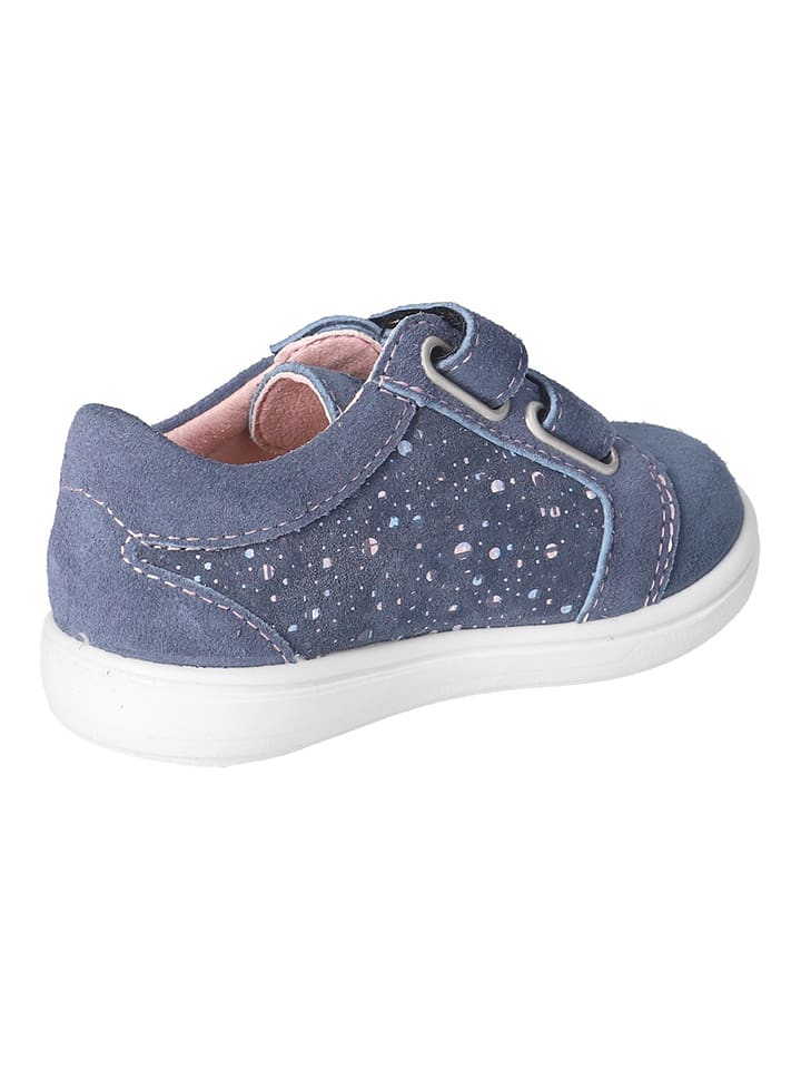 PEPINO Leder-Sneakers in Dunkelblau günstig kaufen