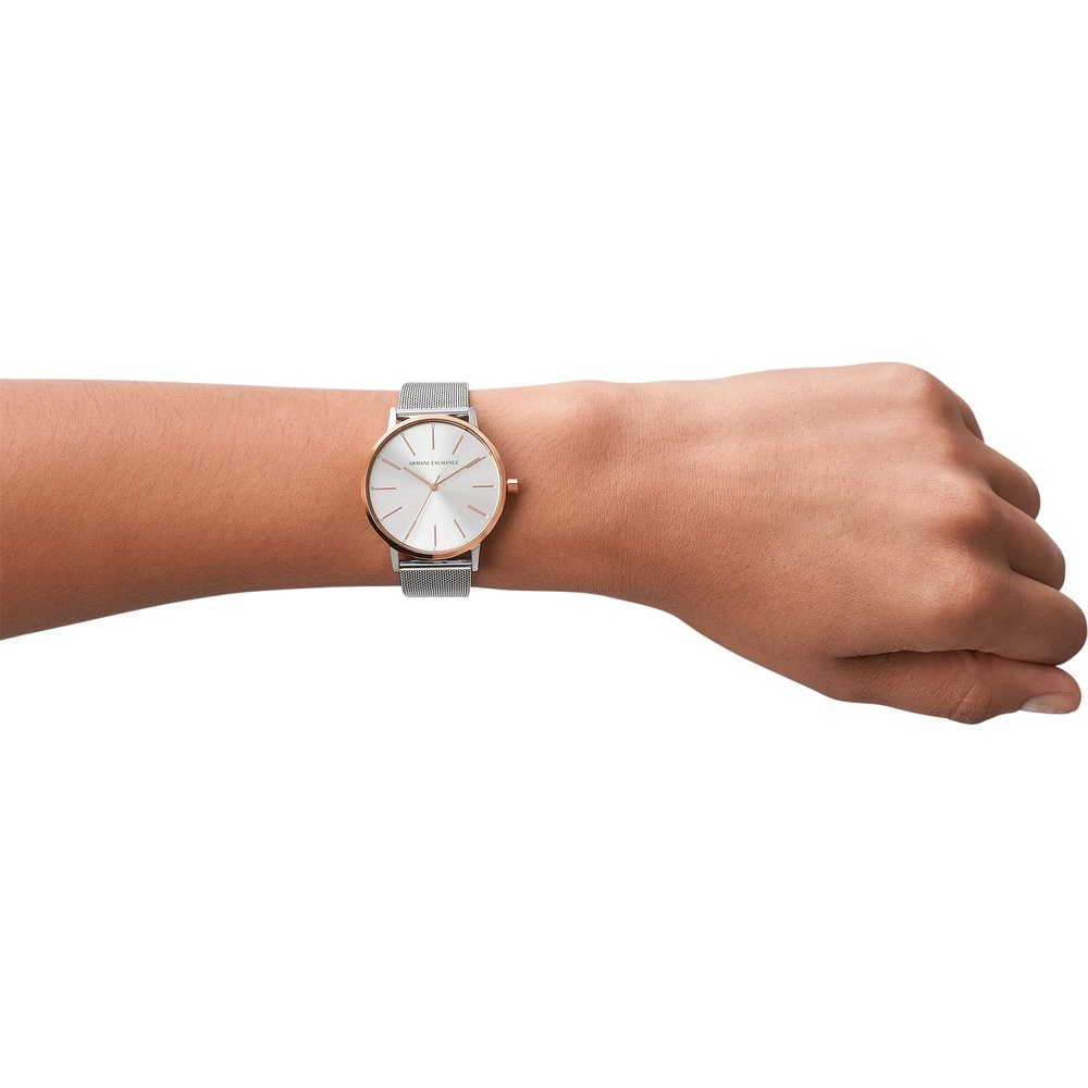 Armani Exchange Montre pour femme Acier inoxydable Montre