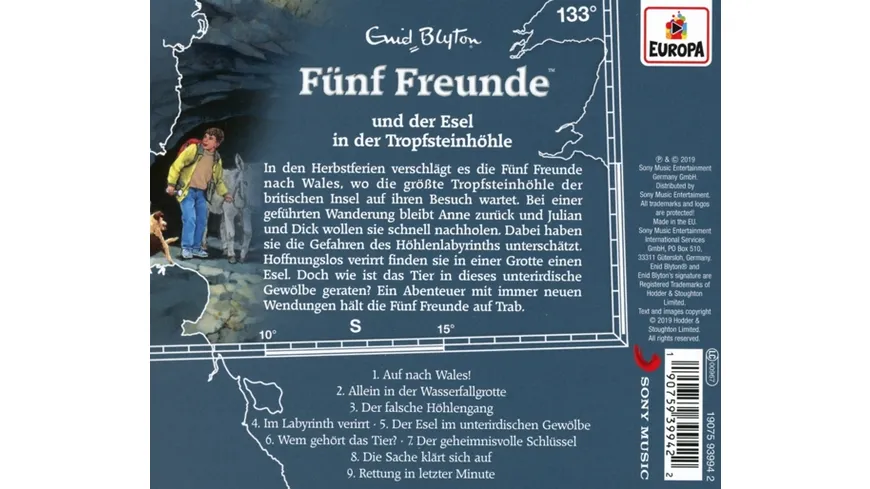 133/Fünf Freunde und der Esel in der Tropfsteinhöh