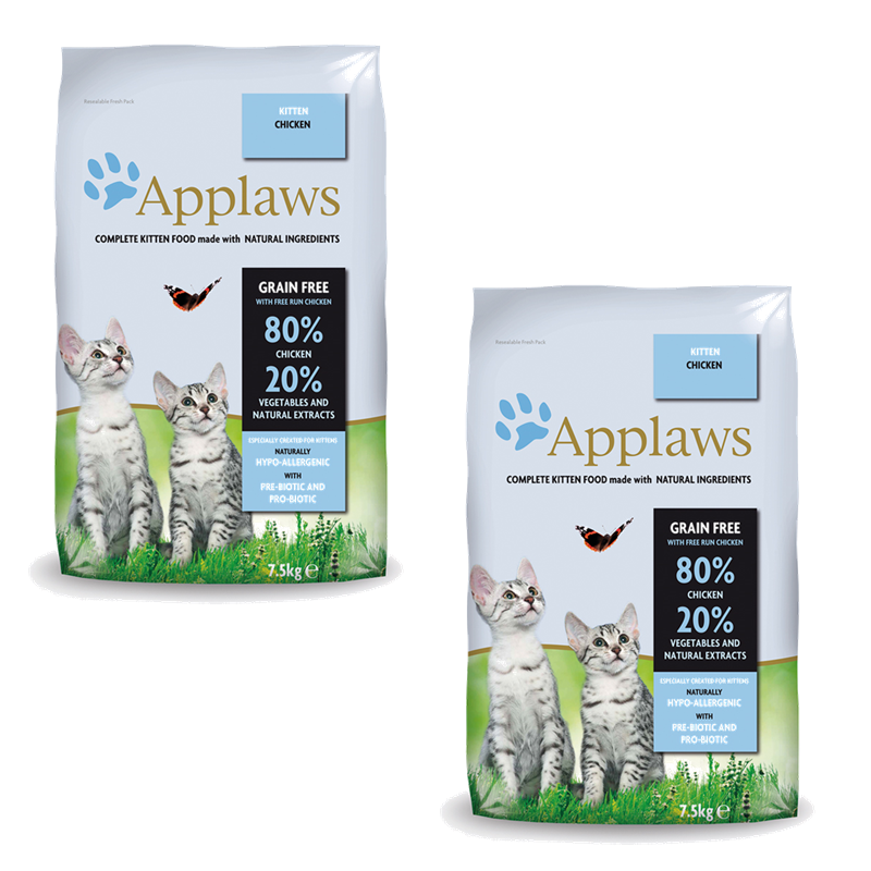 Applaws Trockenfutter Applaws Kitten Huhn 2x7,5 kg