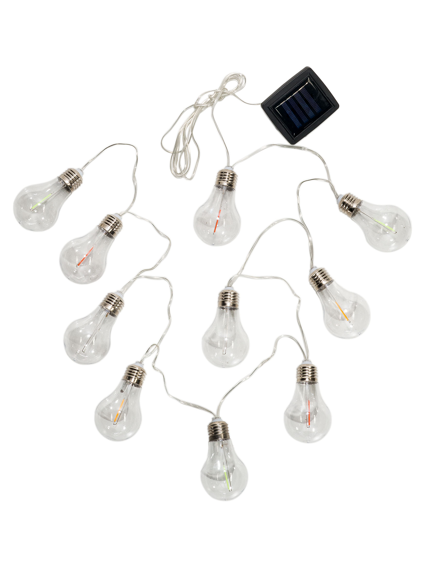 Bjana Solar-Lichterkette, Multicolor