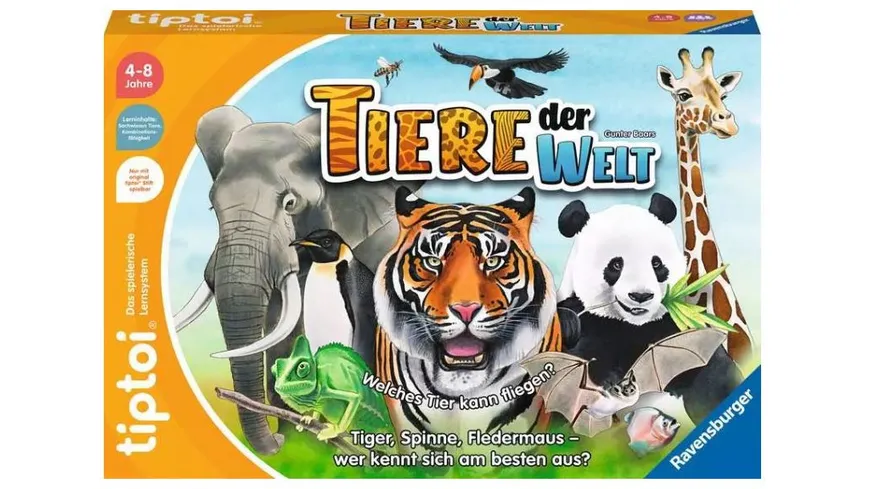 Ravensburger tiptoi - Spiel - Tiere der Welt