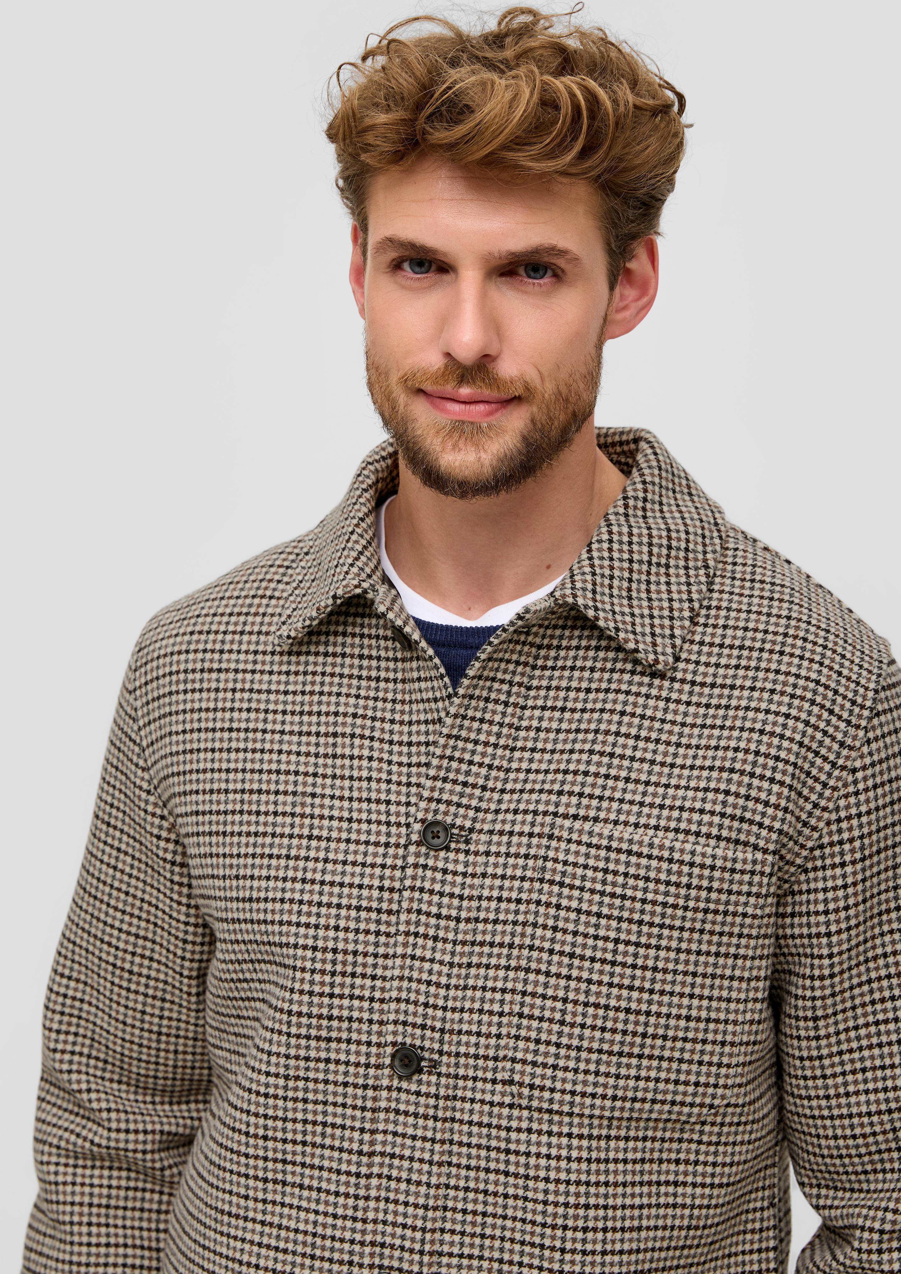 Jacke aus Wollmix  2137178-82N2
