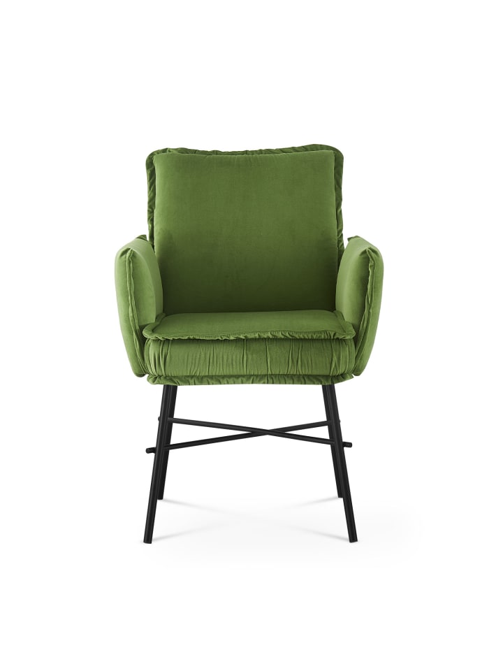 B&D Home Esszimmerstuhl JÜRGEN in Grün - (B)63 x (H)84 x (T)63 cm günstig kaufen onesize