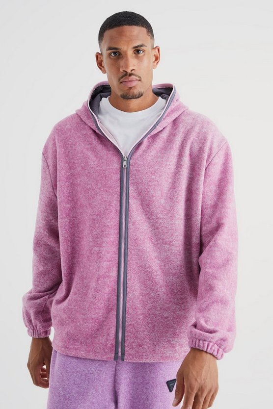 Tall Oversize Hoodie mit Reißverschluss