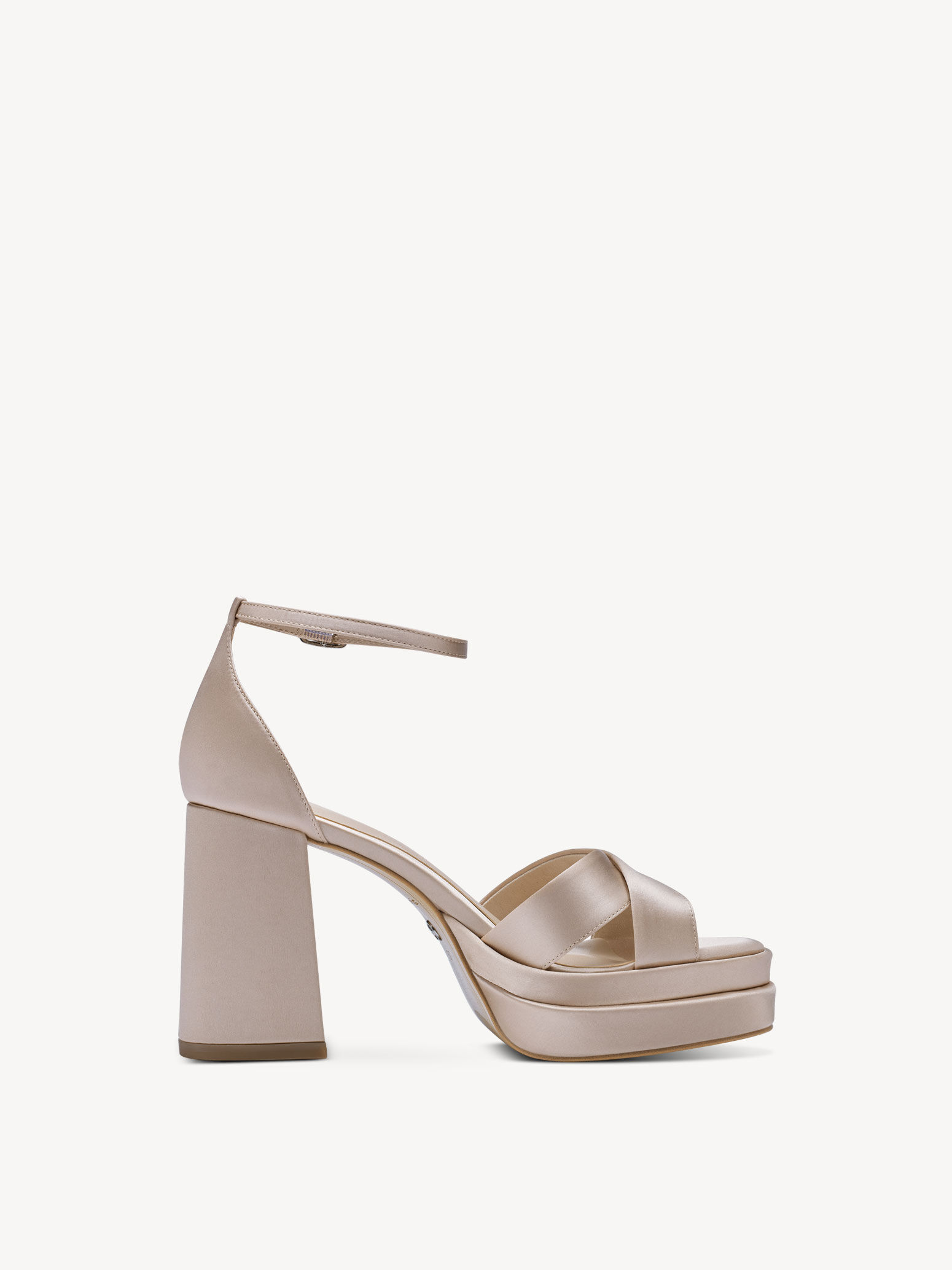 Sandale à talon - rose