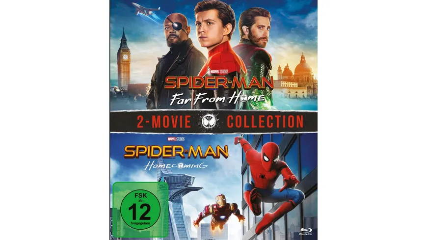 Spider-Man: Far from home & Spider-Man: Homecoming  [2 BRs]