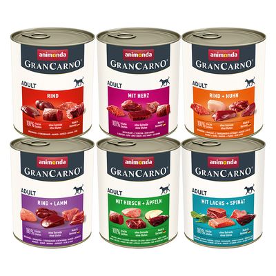 Sparpaket Animonda GranCarno Original 12 x 800 g