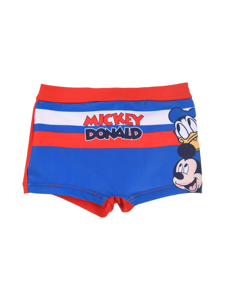 Disney Mickey Mouse Badehose Shorts in Rot günstig kaufen