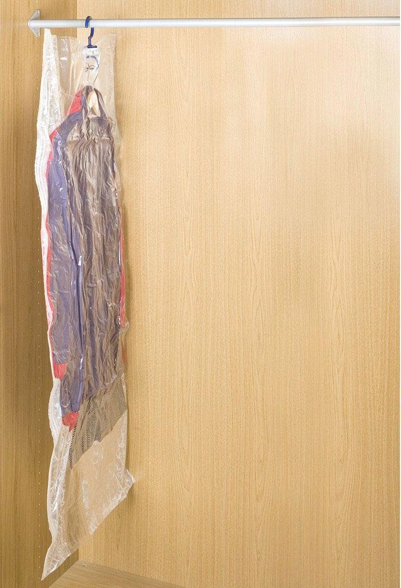 WENKO Kleidersack Vakuum Größe L & XL (Set, 2 St)