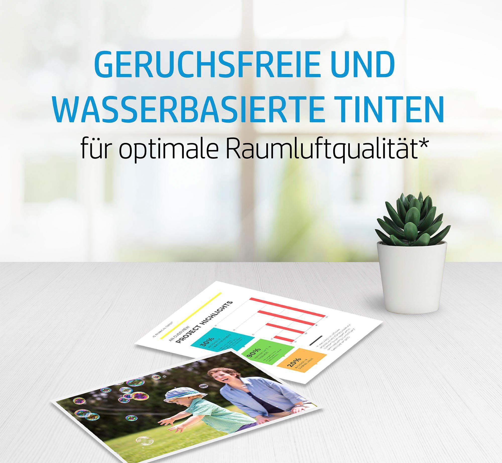 HP 304 Tintenpatrone (Spar-Set, original Druckerpatrone 304 schwarz/cyan/magenta/yellow)