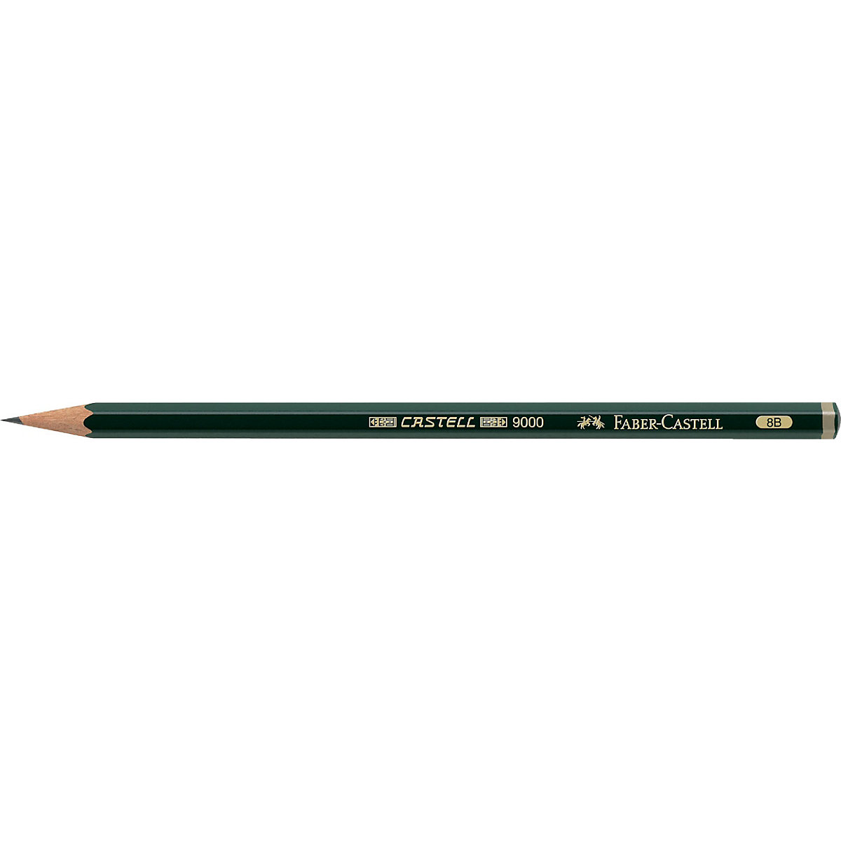 Bleistifte CASTELL® 9000 8B ohne Radierer