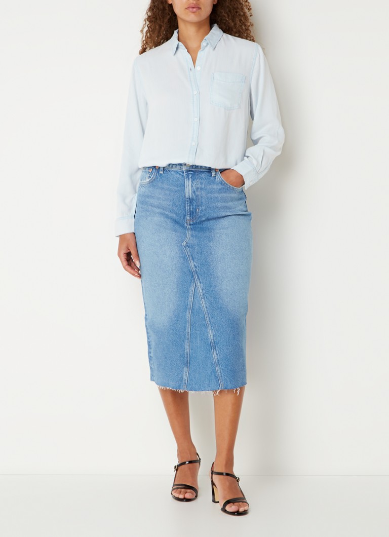 Bluza od liocela Rails Ingrid s džepom na prsima