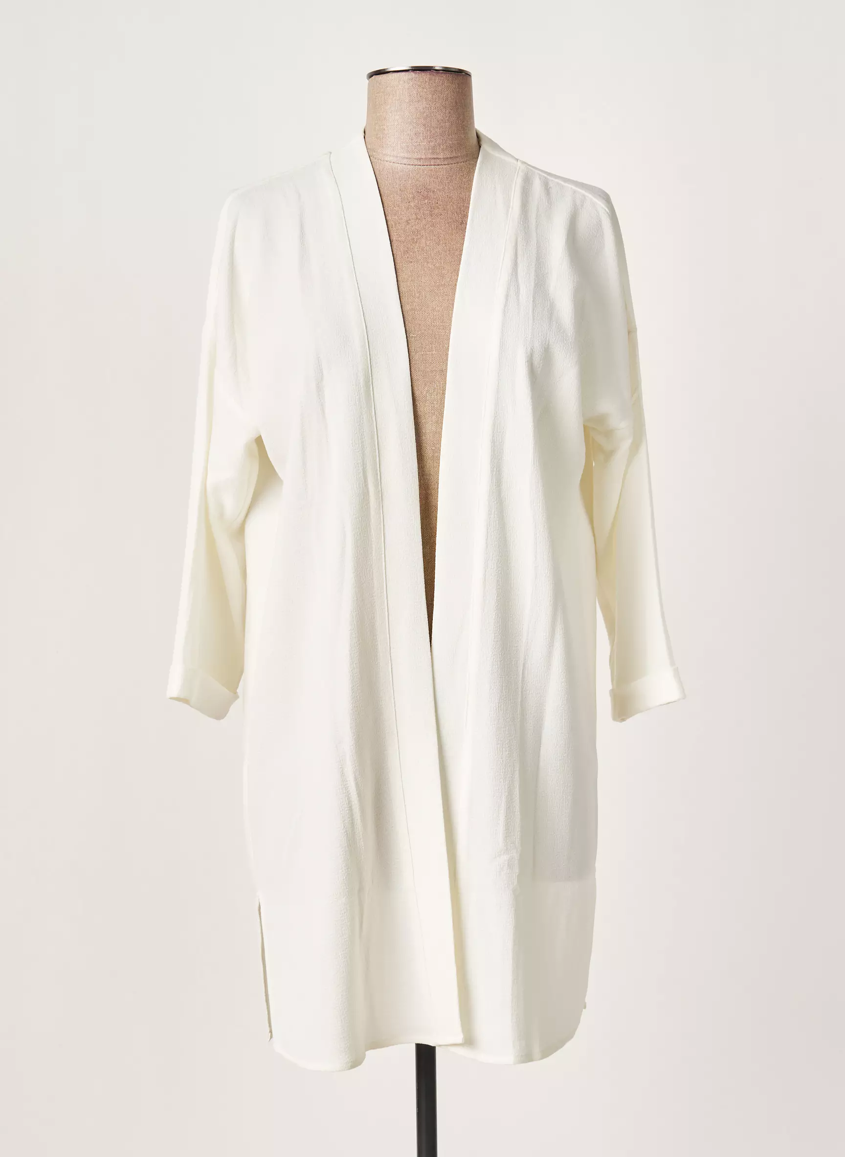 Ichi Vestecasual Femme couleur beige