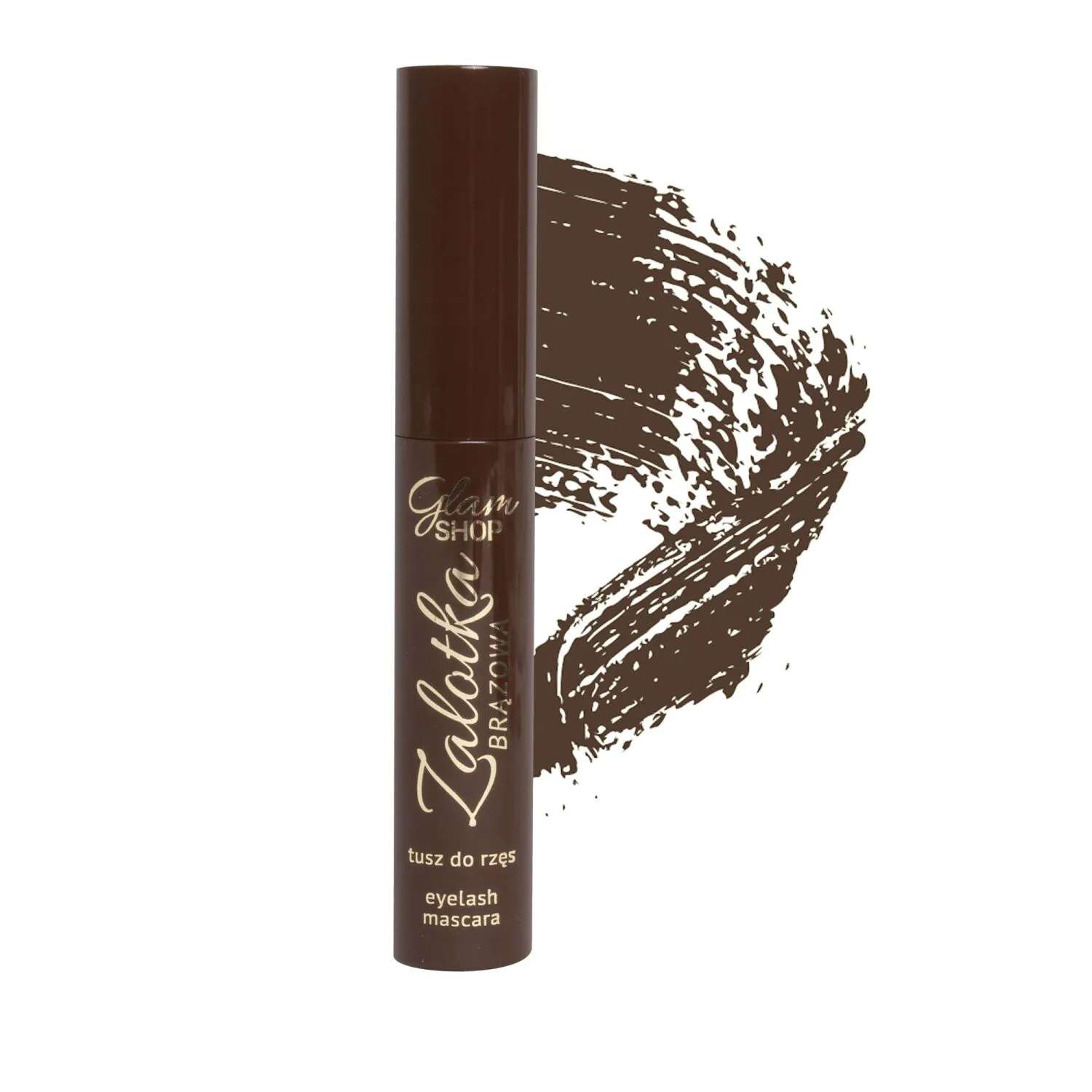 Glam Shop Καφέ Μάσκαρα για Ψαλίδι Βλεφαρίδων