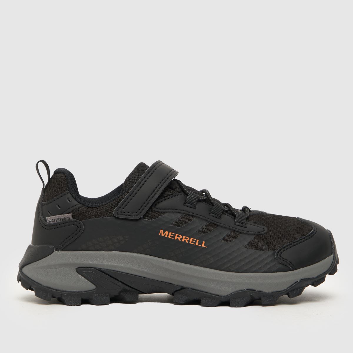 Merrell svarta moab speed 2 låga pojkar juniorsneakers