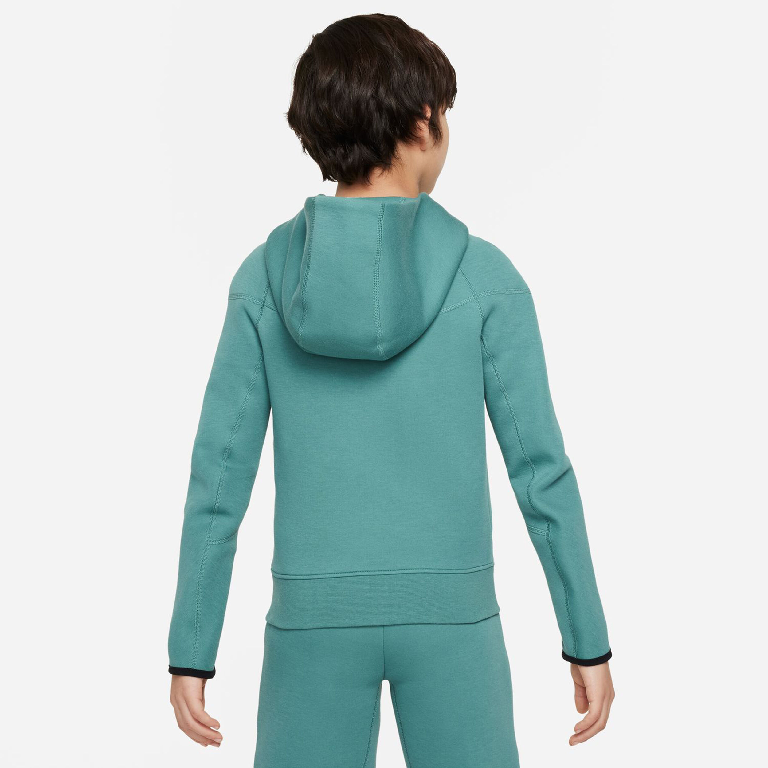 Tech Fleece Full-Zip Hoody Jungen - Dunkelgrün
