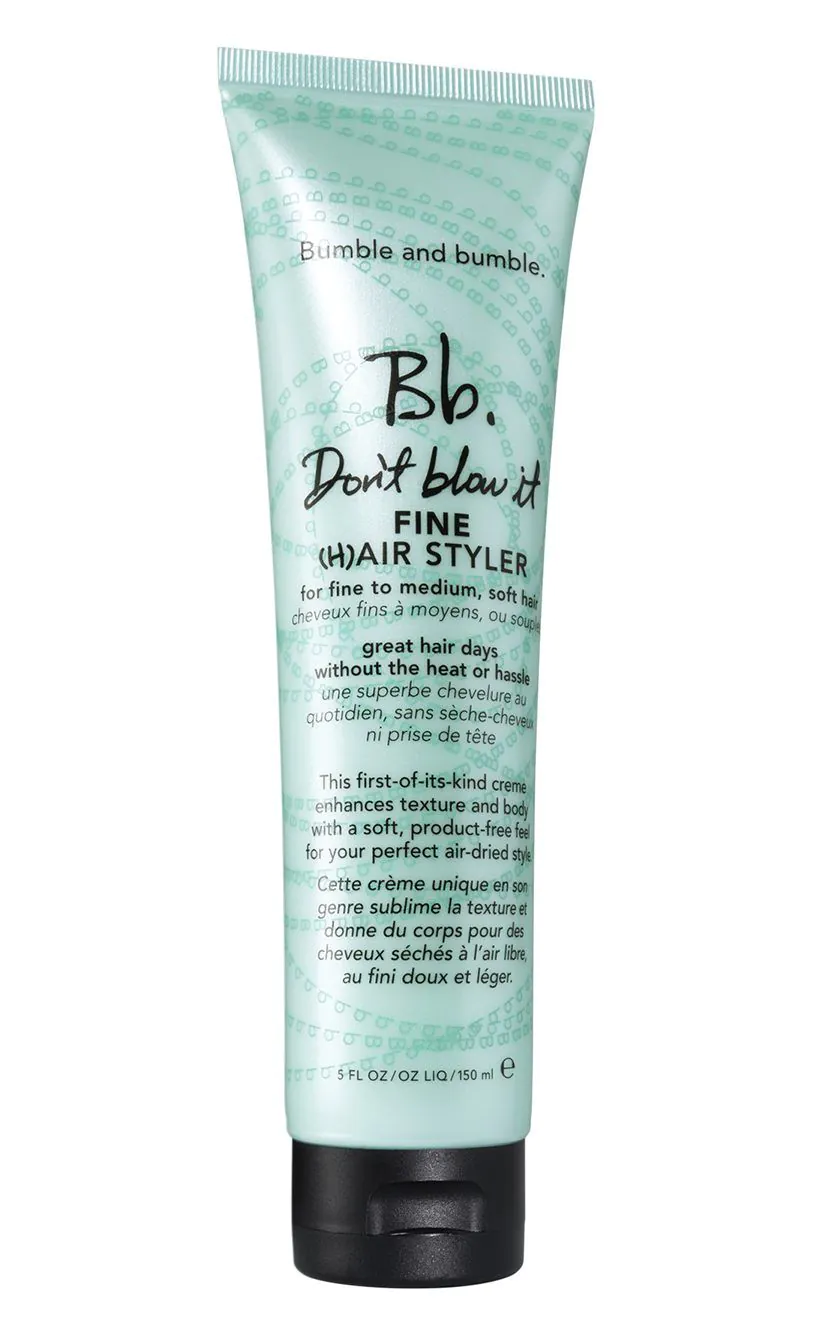 Bumble and bumble „Don't Blow It“ formavimo kremas ploniems ir vidutinio ilgio plaukams