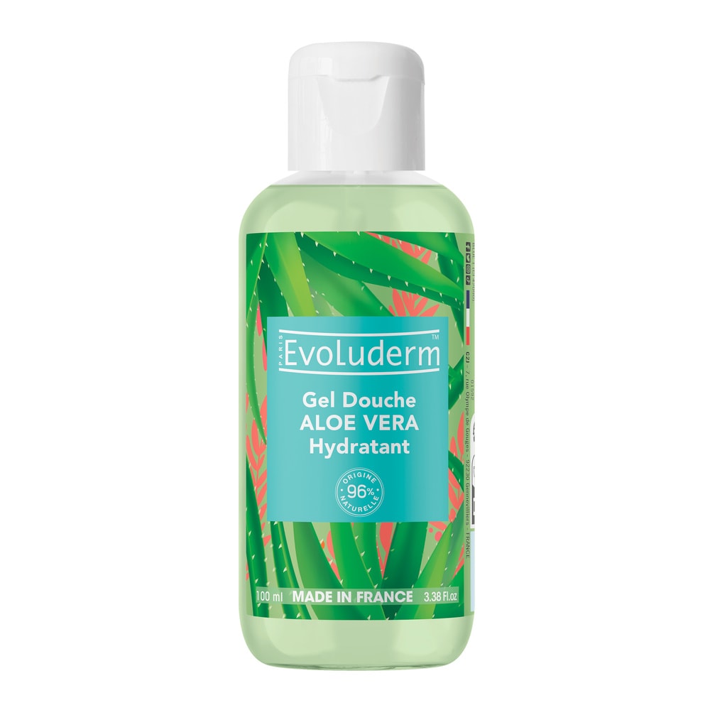 evoluderm Aloe Vera Hydratant Gel douche Aloe Vera Hydrant - 100 ml