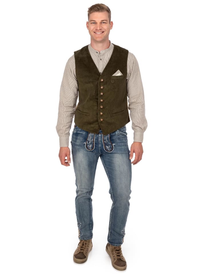 KRÜGER Weste 951166 in olive günstig kaufen