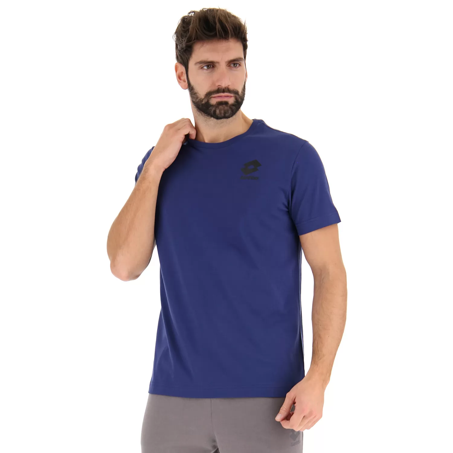 T-SHIRT BASIC BLÅ PION