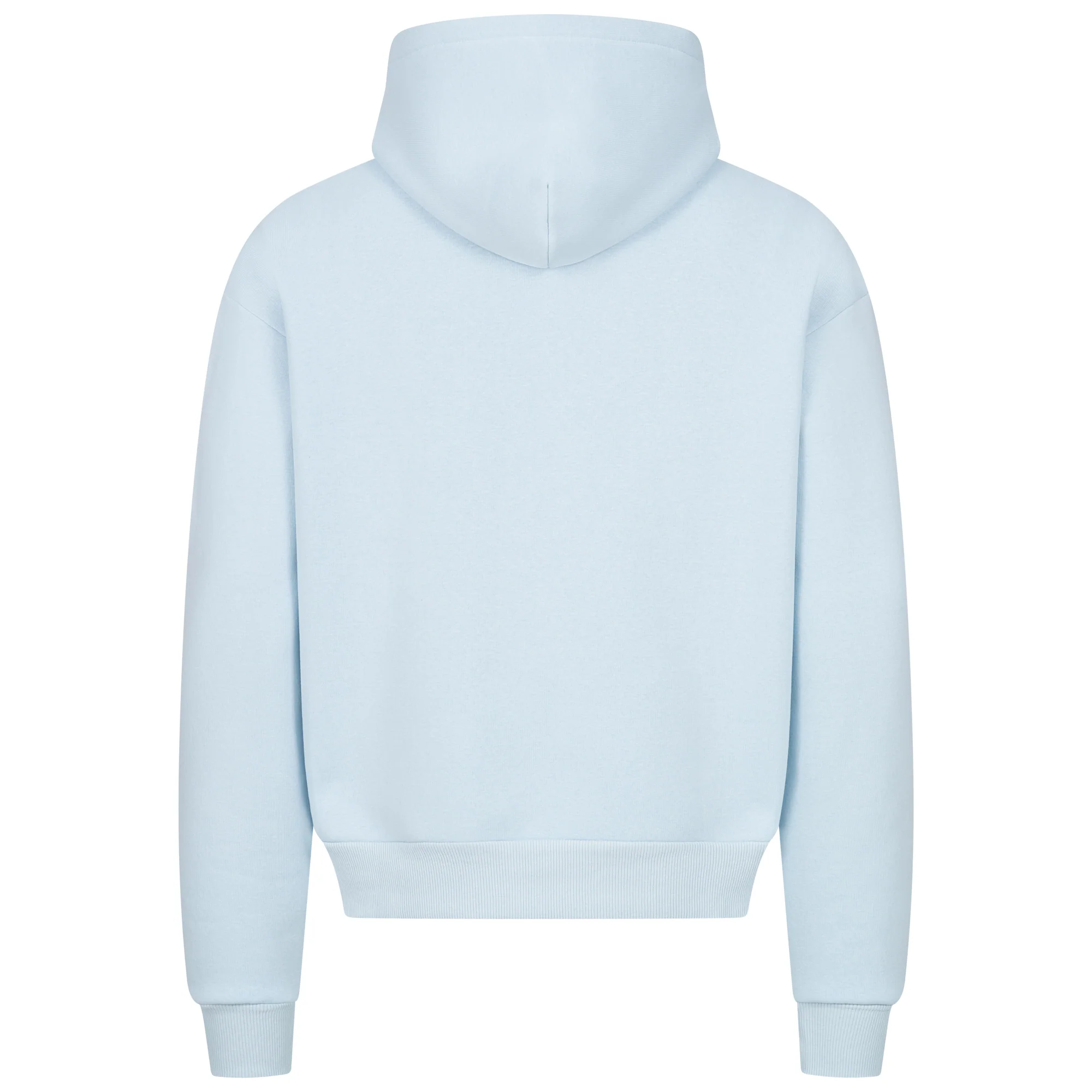 ZIP HOODIE NEW 3D COLLEGE BABYBLUE