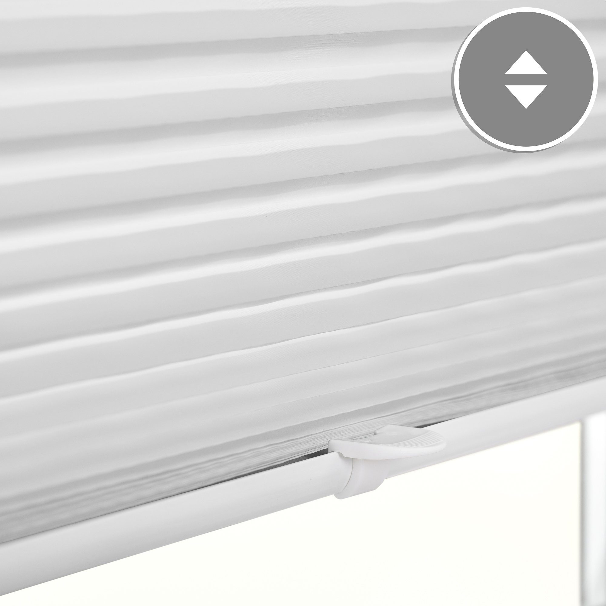 Plissee Plissee, Roomy, verspannt, Klemmbar, Klemmfix, ohne Bohren, Klemmfix, verspannt, blickdicht, Sichtschutz Sonnenschutz Jalousie Lichtschutz: lässt Tageslicht hindurch und ist gleichzeitig ein optimaler Blendschutz, verstellbare Klemmträger, oh