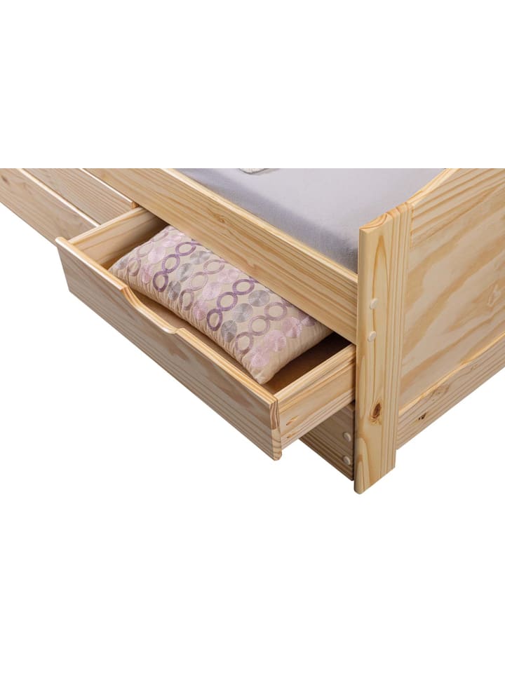 ebuy24 Bett Marinella Holz 208 x 98 cm günstig kaufen onesize