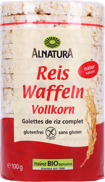 Alnatura Bio Reiswaffeln Ungesalzen glutenfrei