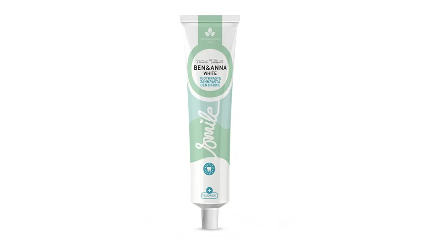 BEN&ANNA Zahnpasta Alutube White 75 ml