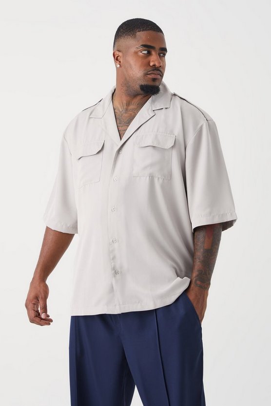 Plus Utility Twill-Hemd und Hose