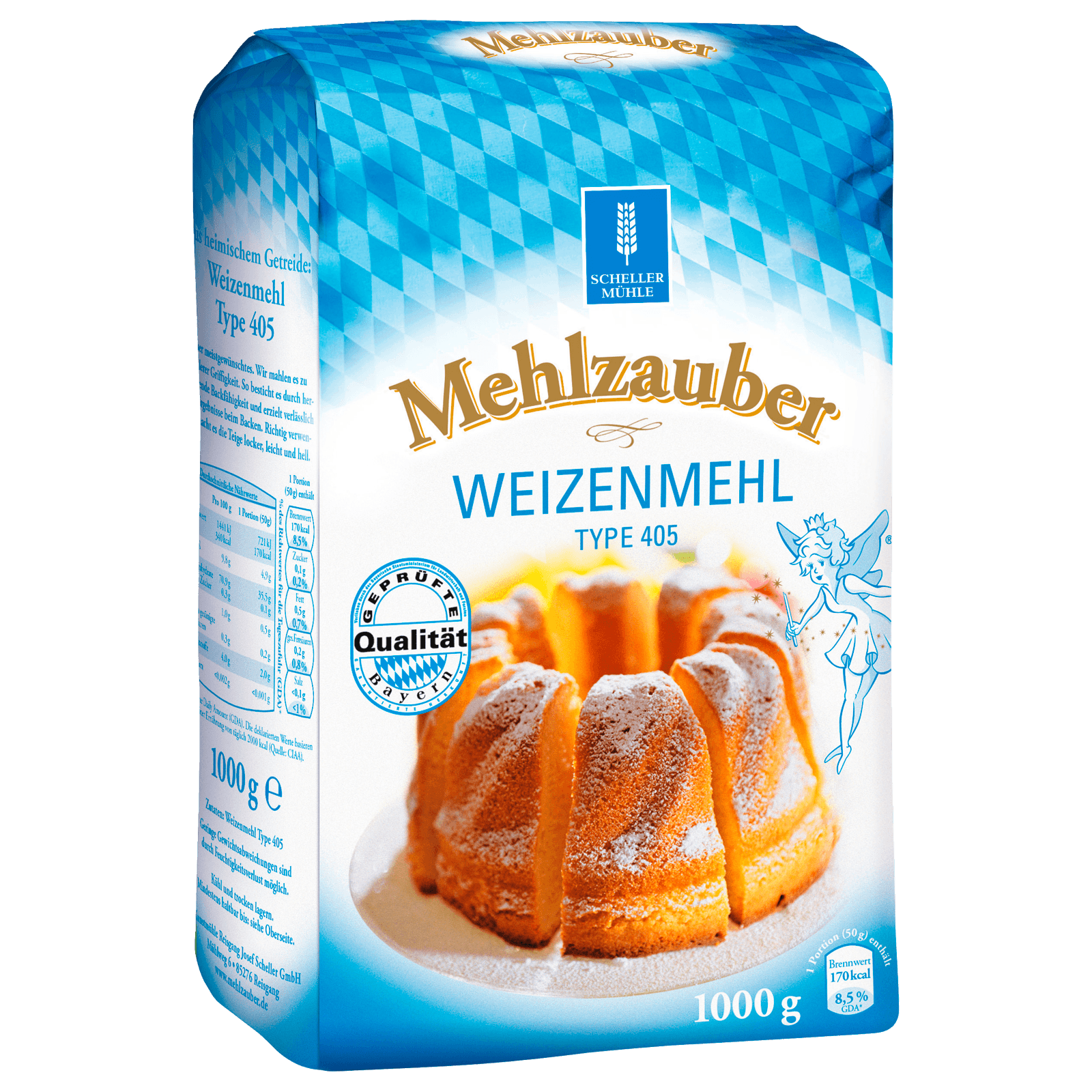 Mehlzauber Weizenmehl Type 405 1kg
