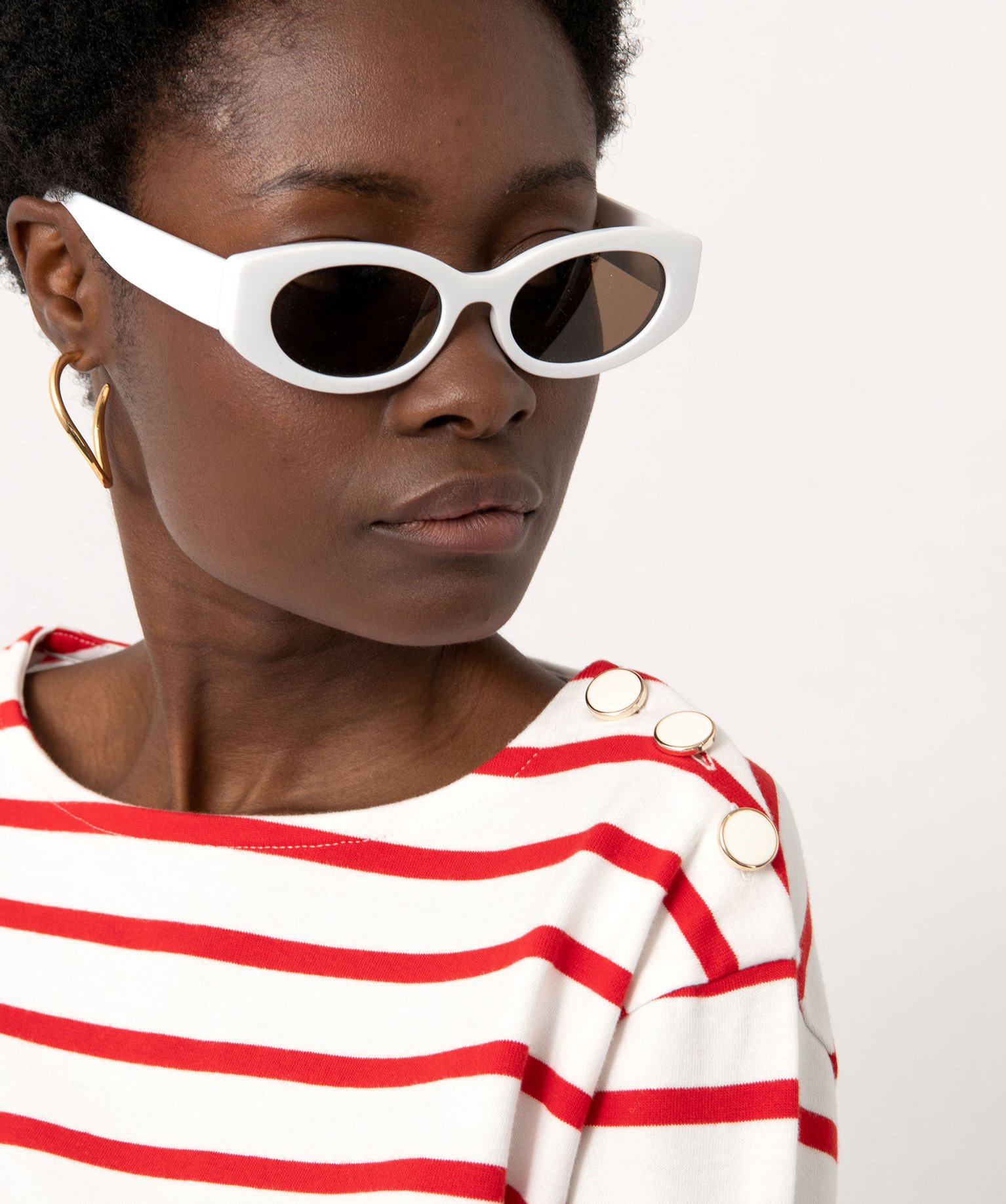 Tee-shirt rayé à manches longues femme raye | GEMO