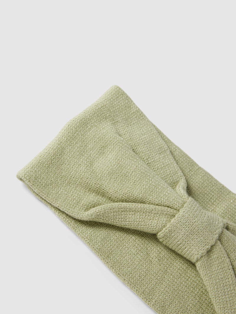 Stirnband mit Knoten-Detail Modell 'JENELLA' in khaki