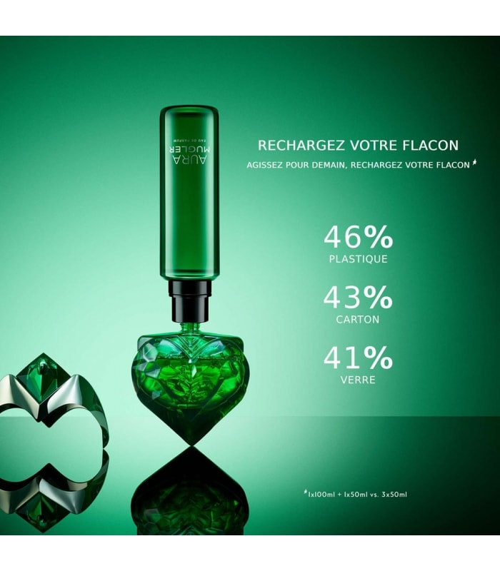 AURA MUGLER-Eau de Parfum Vaporisateur Rechargeable