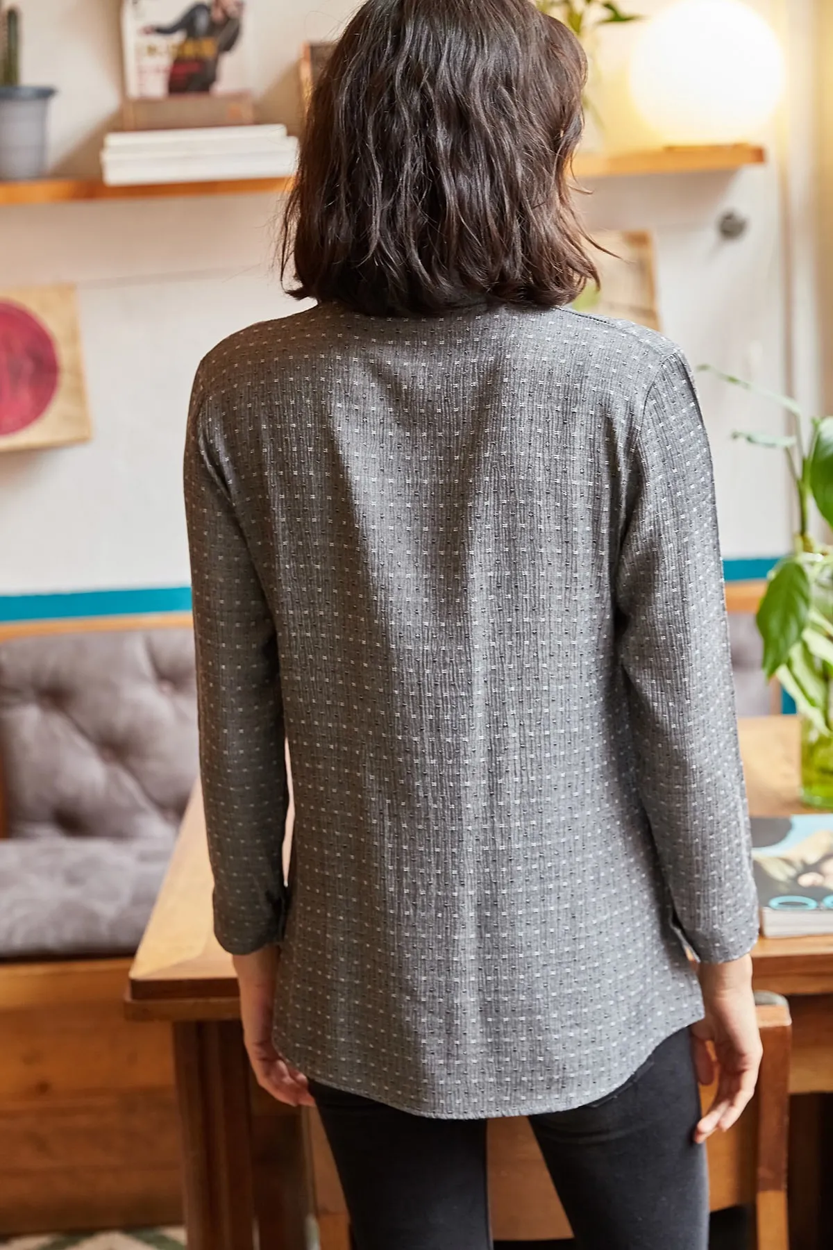 Olalook  Hemd - Grau - Slim Fit