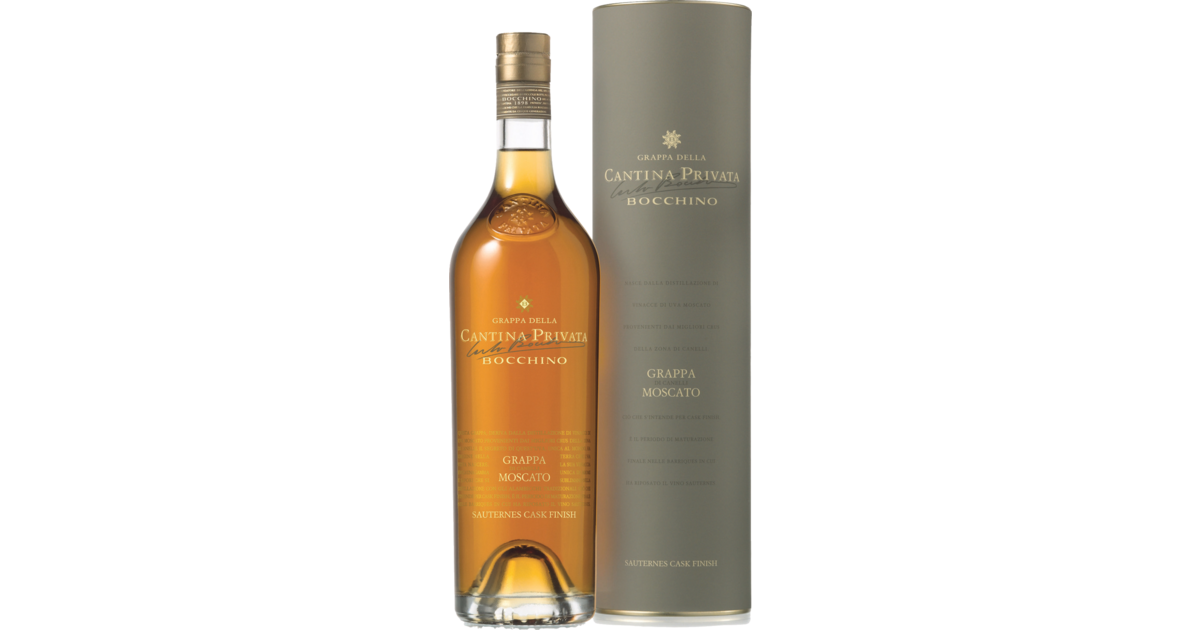 Grappa di Moscato Sauternes Cask Finish