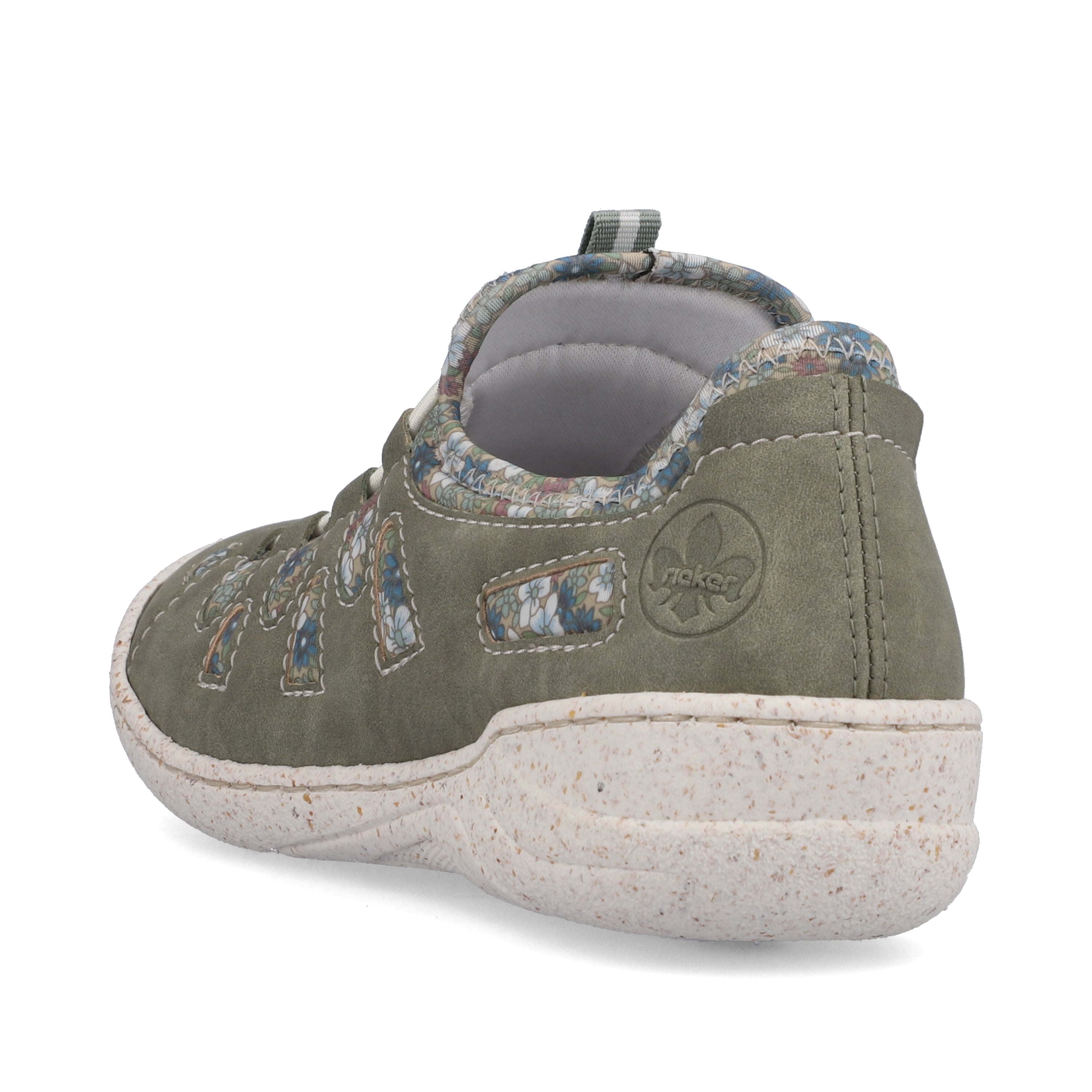 Rieker Damen Slipper olivgrün