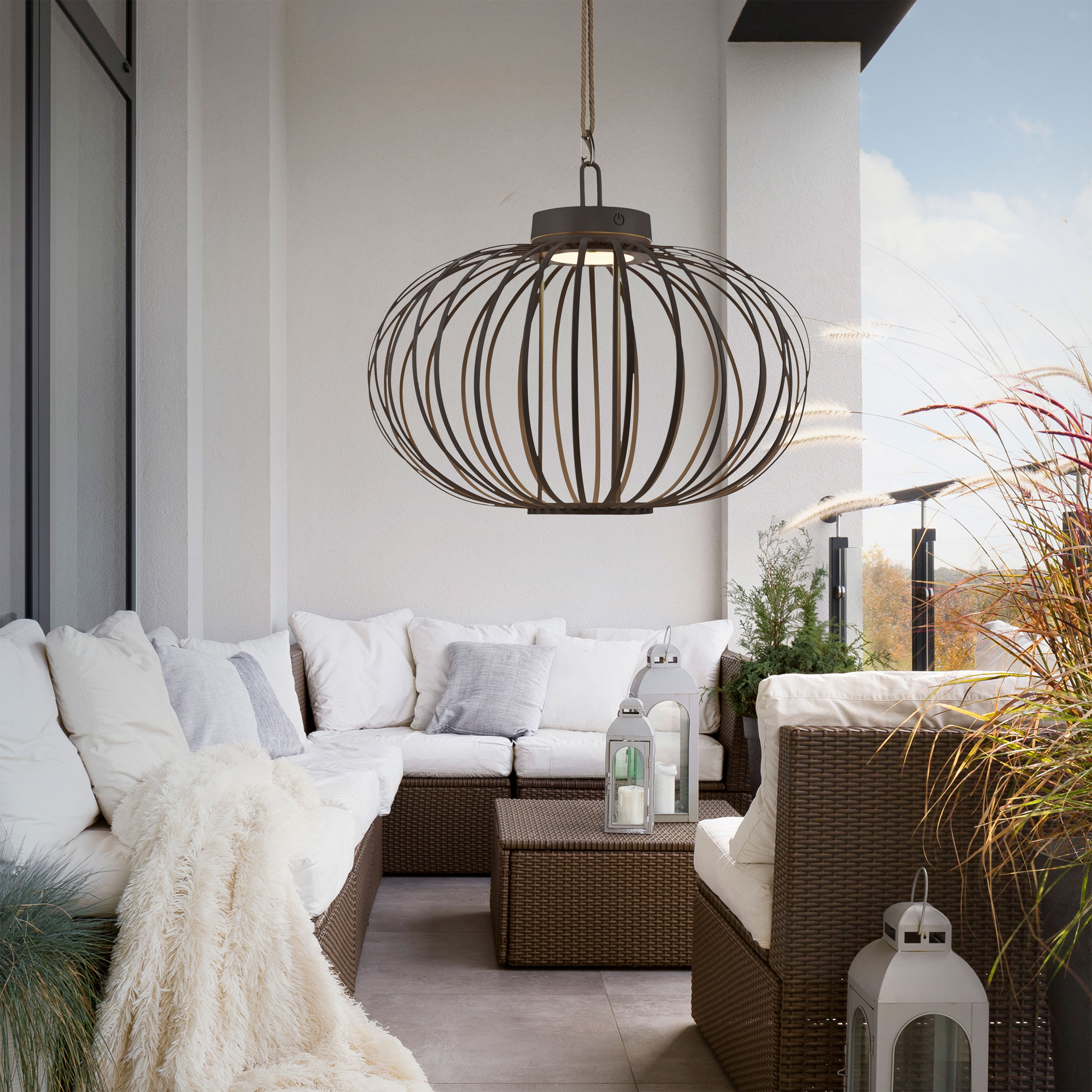 JUST LIGHT.LED-Akku-Tischleuchte 1flg