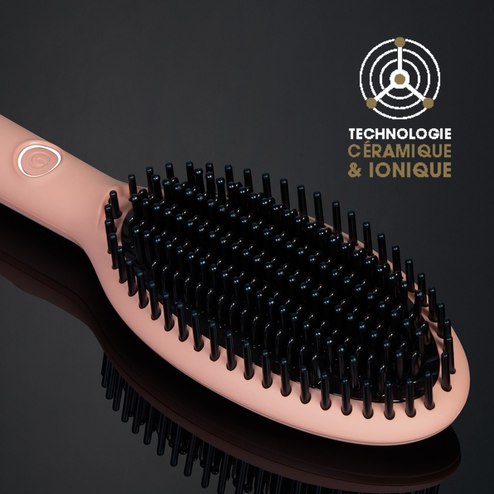 GHD Coffret brosse chauffante Pink - ghd glide Take Control Now Brosse chauffante