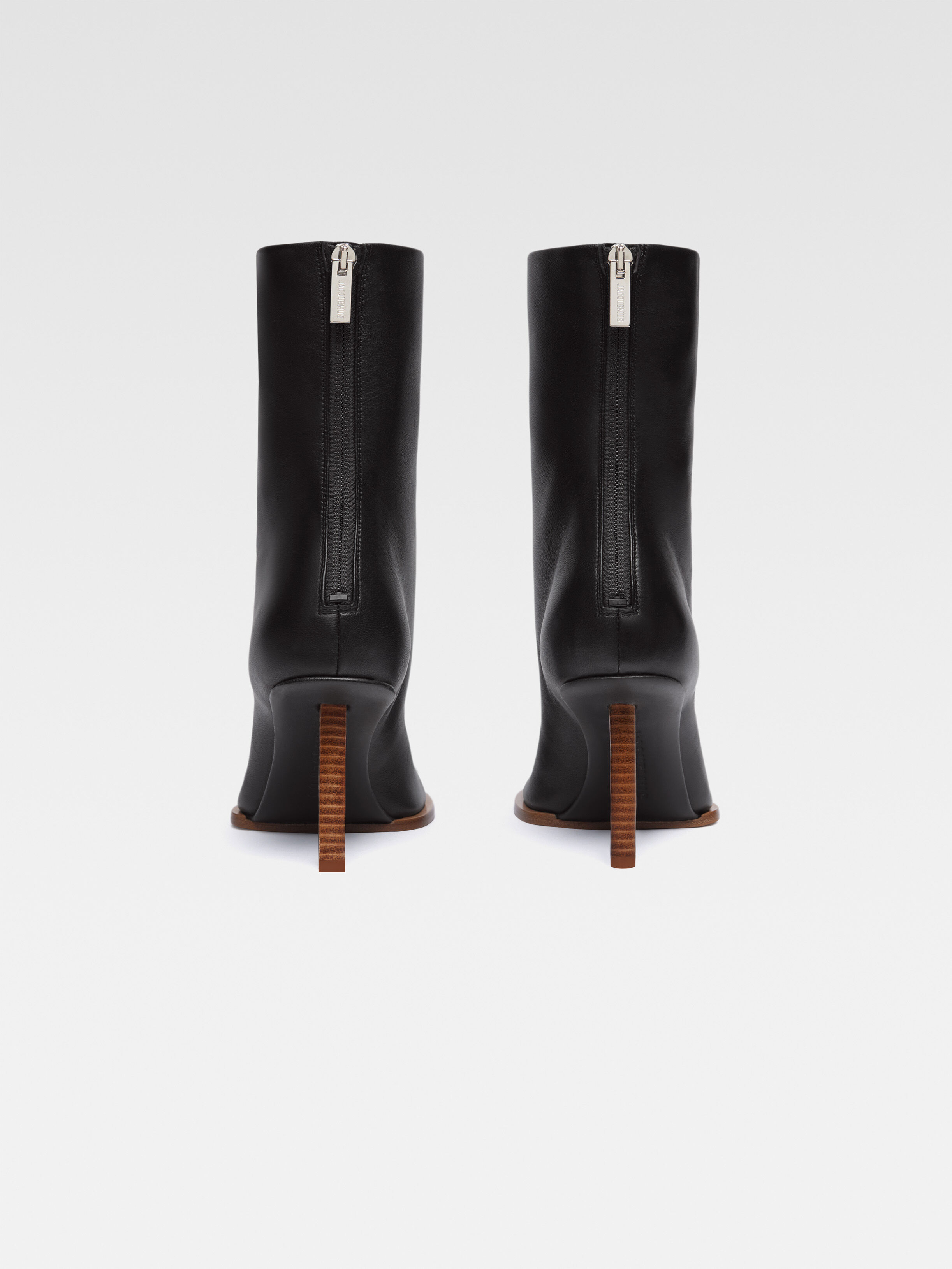 Les bottines rond carré
