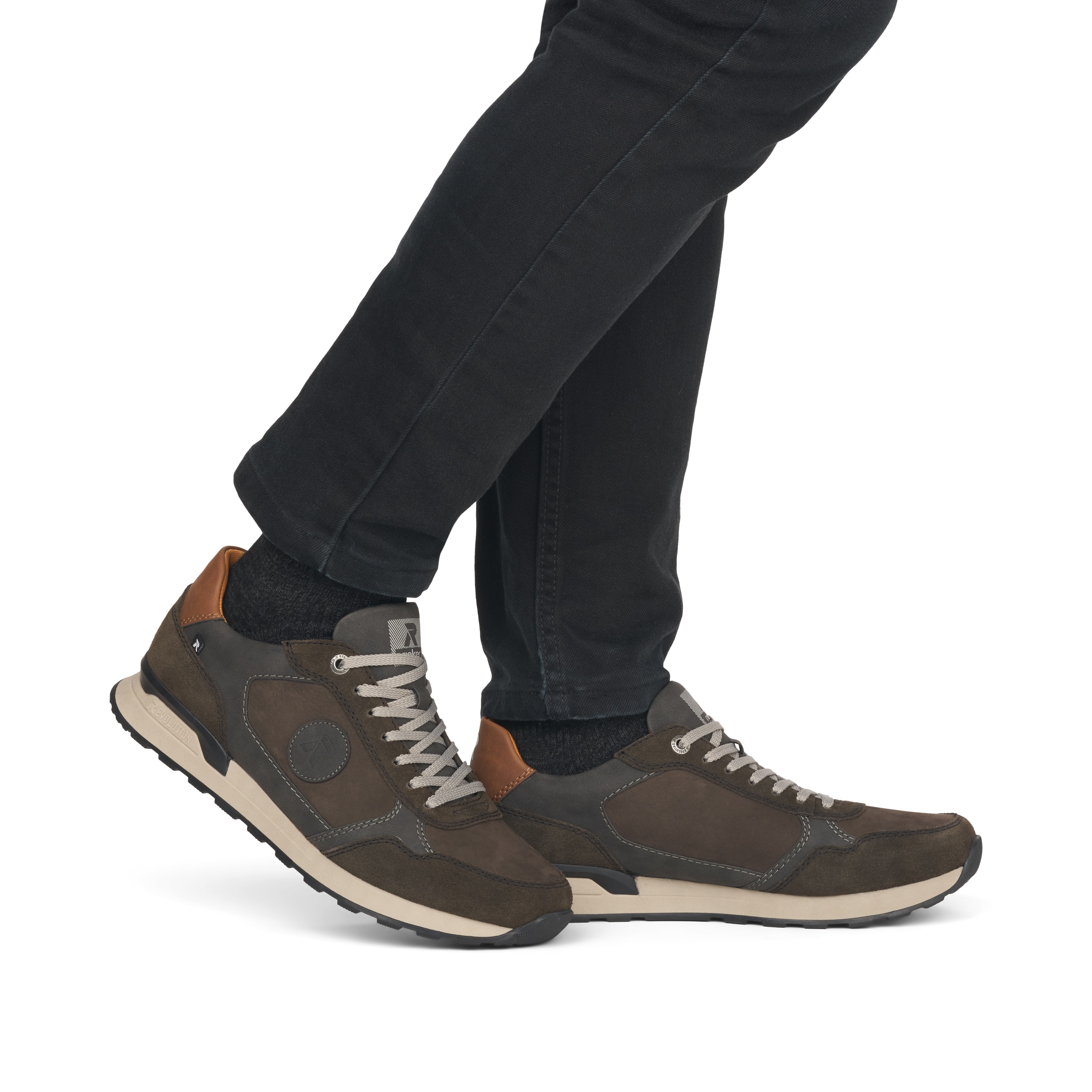 Rieker Herren Sneaker Low graphite